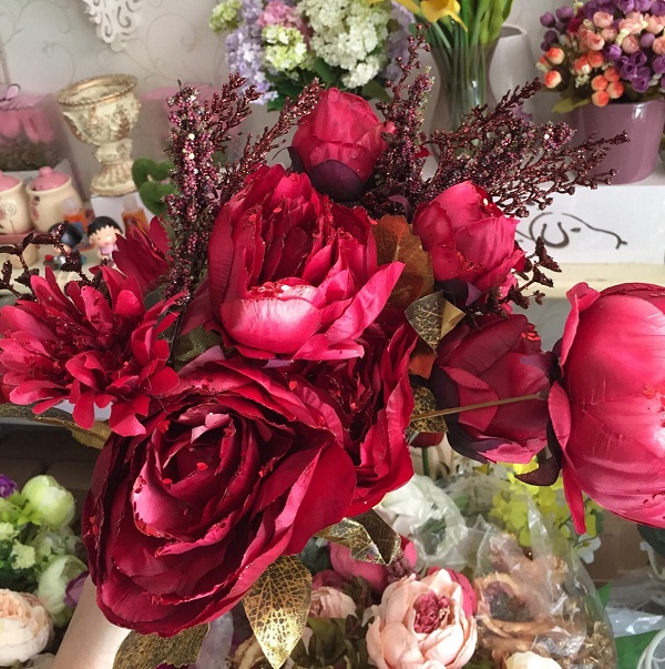 Hoa mẫu đơn giả